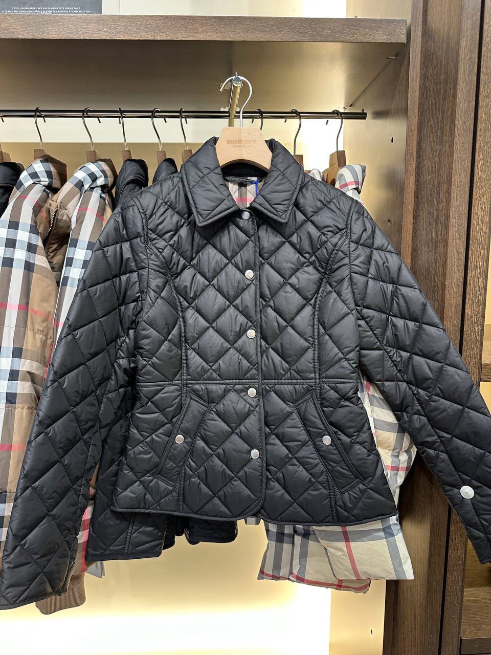Diamond Quilted Jacket