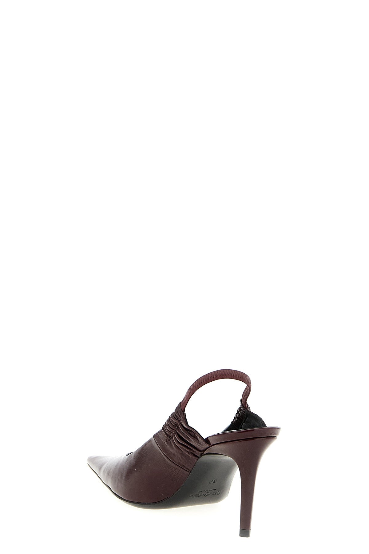 SAINT LAURENT 'Anne-Marie' slingback For Women 100% calfskin leather (Bos Taurus)