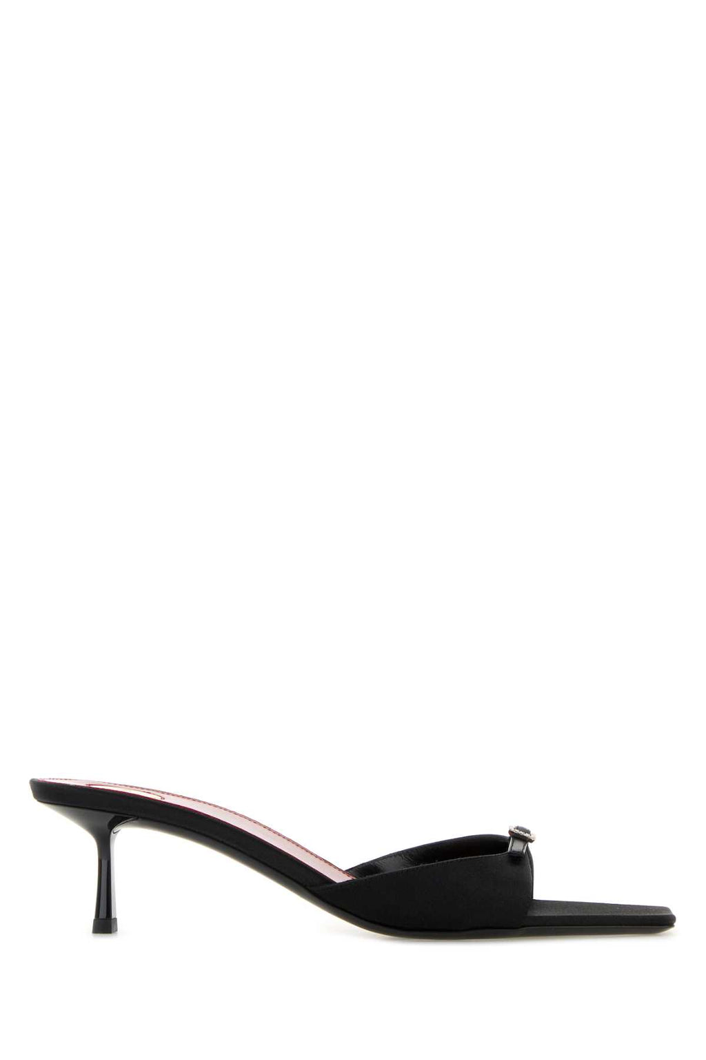 SAINT LAURENT LYDIA 50 TADZIO SAN For Women Exterior: 100% Fabric Interior: 100% Leather Sole: Leather