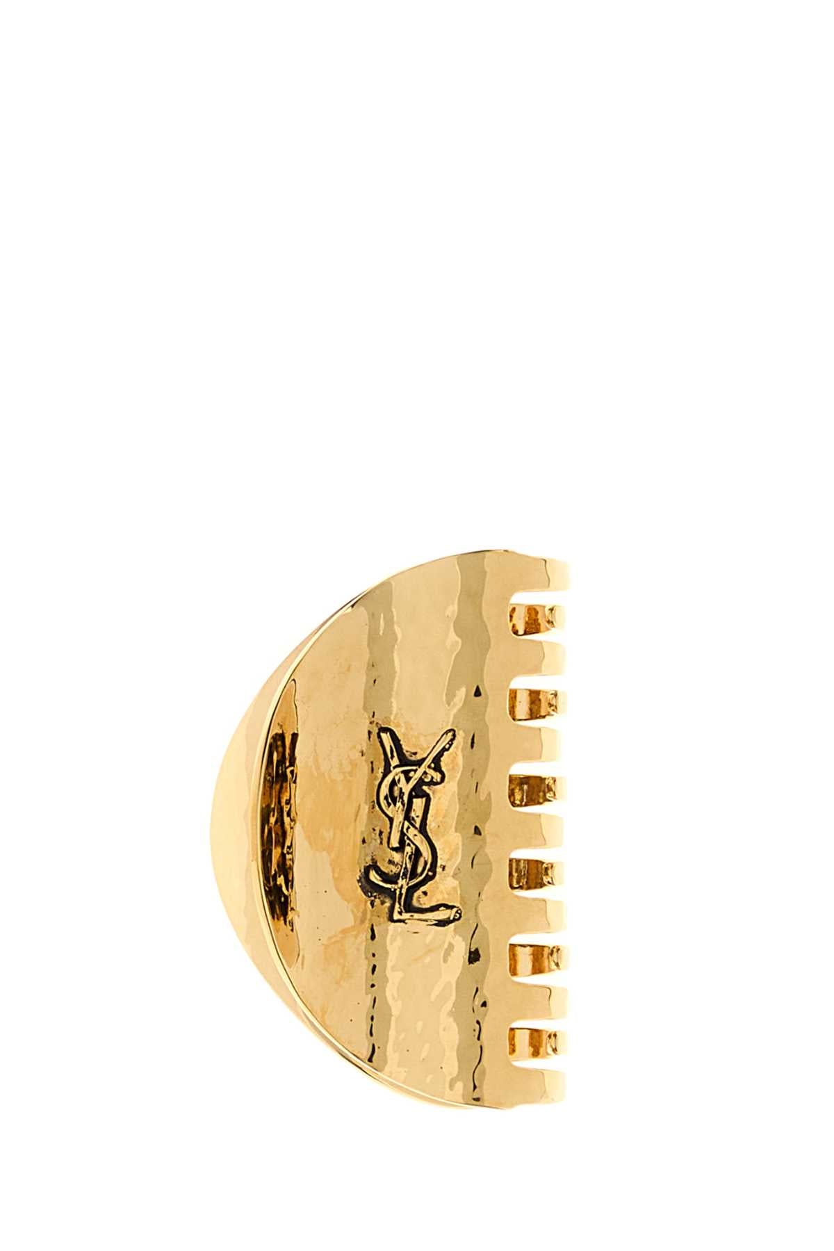 SAINT LAURENT BRASS METAL For Women Exterior: 100% Metal Finishing color: Gold