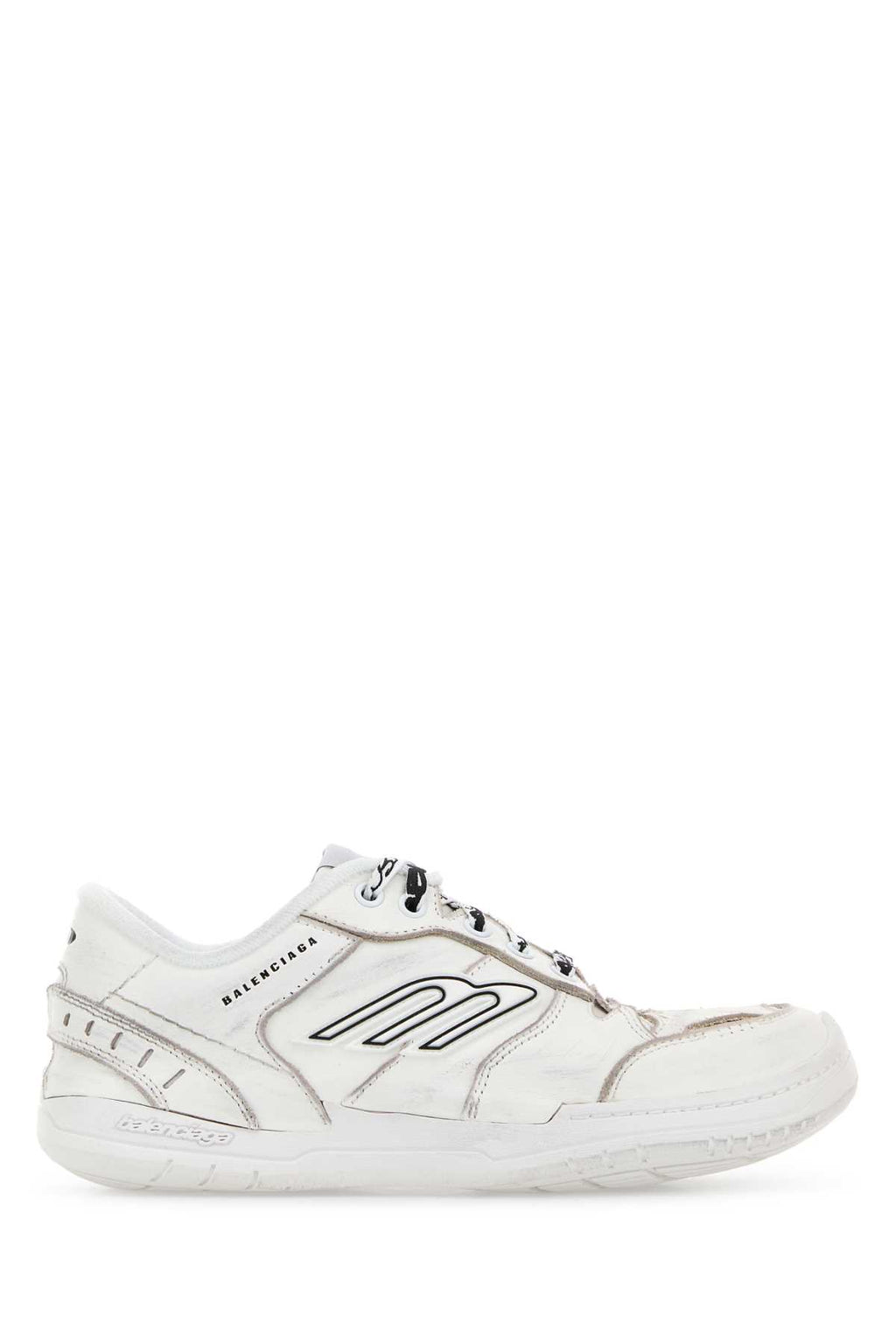 BALENCIAGA HAMPTONS SNEAKER For Women Exterior: 100% Bovine leather Interior: 100% Fabric Sole: Rubber