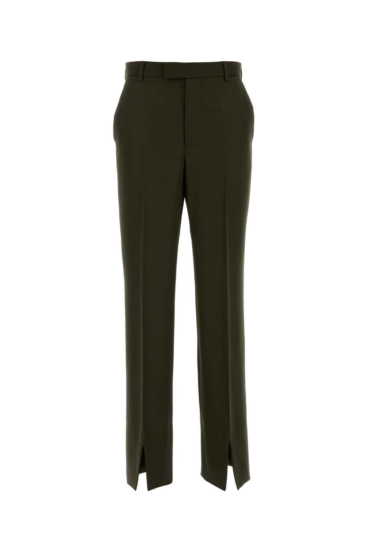 GUCCI PANT PLAIN DAILY WOOL W/MOP For Women Exterior: 80% Wool 20% Mohair