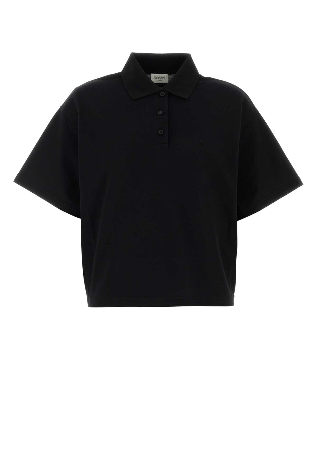 SAINT LAURENT POLO OVERSIZED For Women Exterior: 50% Cotton 50% Polyester