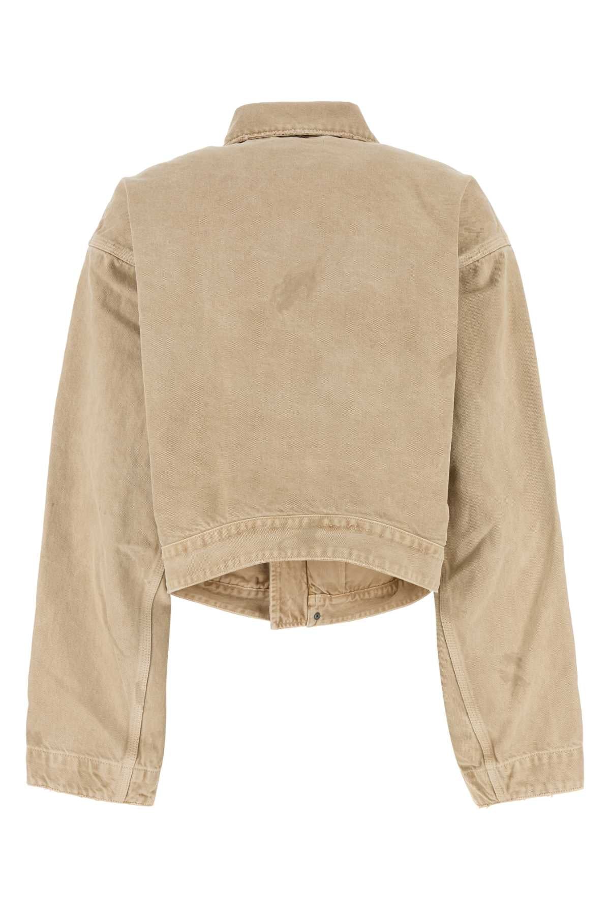 BALENCIAGA Workwear Jacket For Women Exterior: 100% Cotton