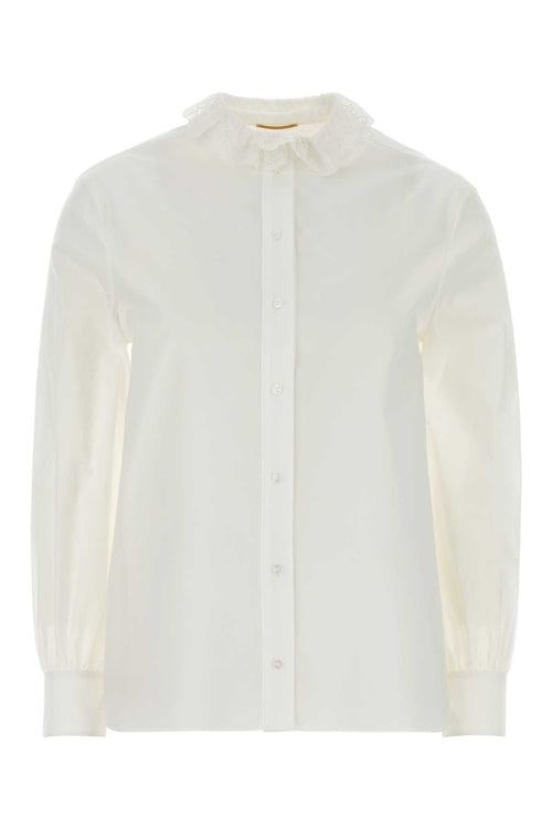 SAINT LAURENT BLOUSE For Women Exterior: 100% Cotton