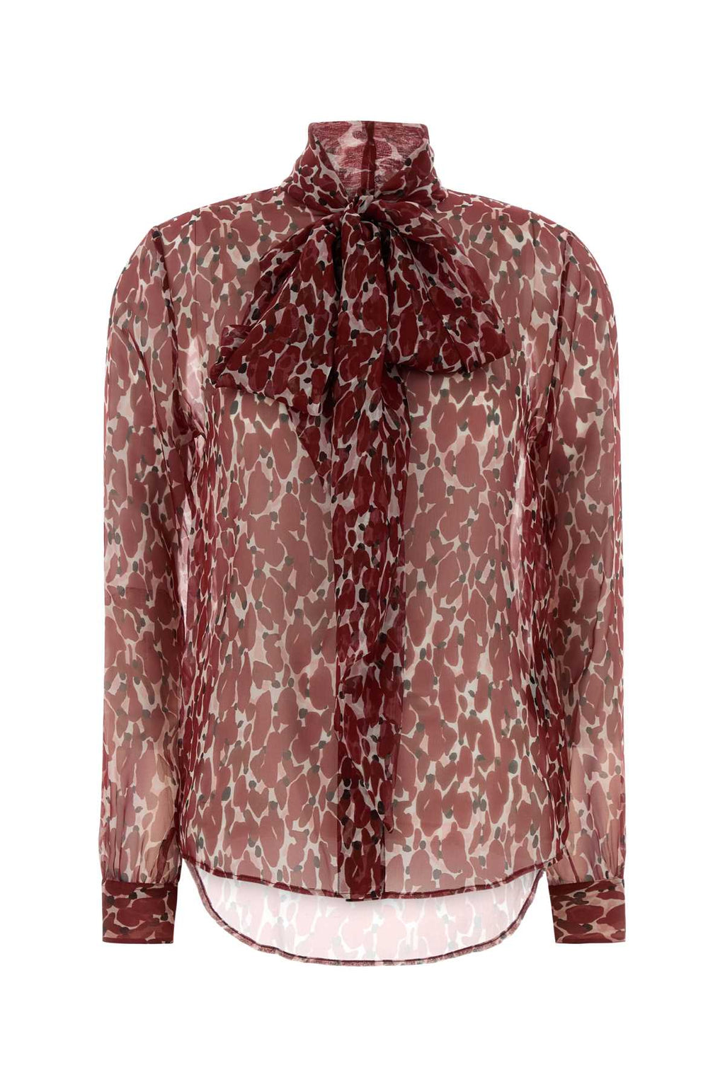 SAINT LAURENT BLOUSE For Women Exterior: 100% Silk