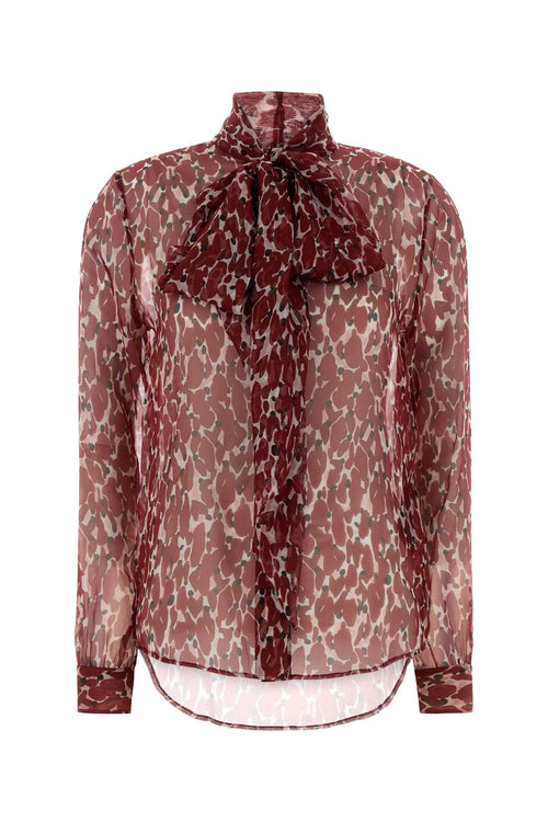SAINT LAURENT BLOUSE For Women Exterior: 100% Silk