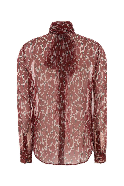 SAINT LAURENT BLOUSE For Women Exterior: 100% Silk