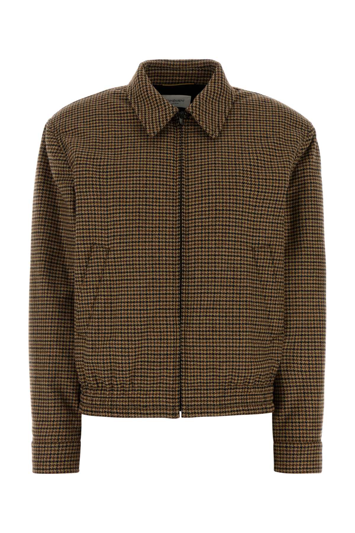 SAINT LAURENT BLOUSON BAS ELASTIQU