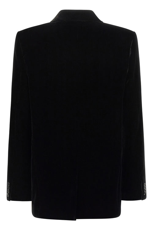 SAINT LAURENT 'Cassandre' blazer For Women 68% viscose 32% cupro