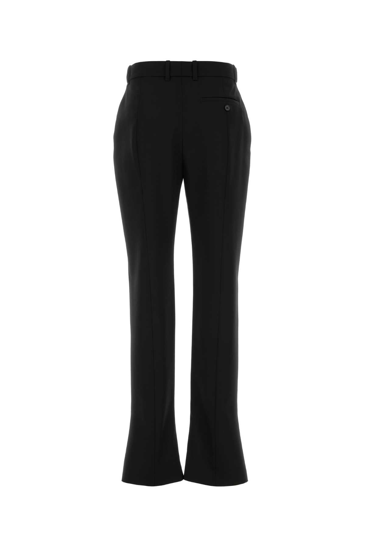 ALEXANDER MCQUEEN STRAIGHT TROUSERS For Women WOOL