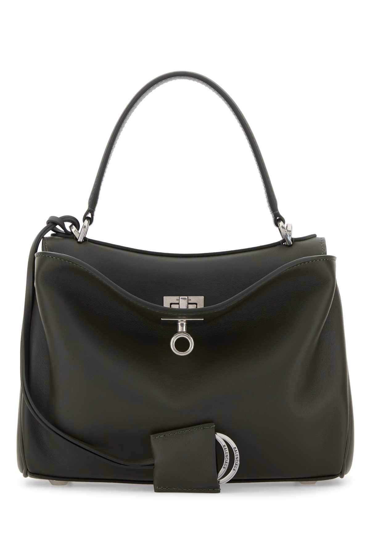 BALENCIAGA RODEO TOP HANDLE For Women Exterior: 100% Calf Lining: 100% Nappa leather Finishing: Silver metal