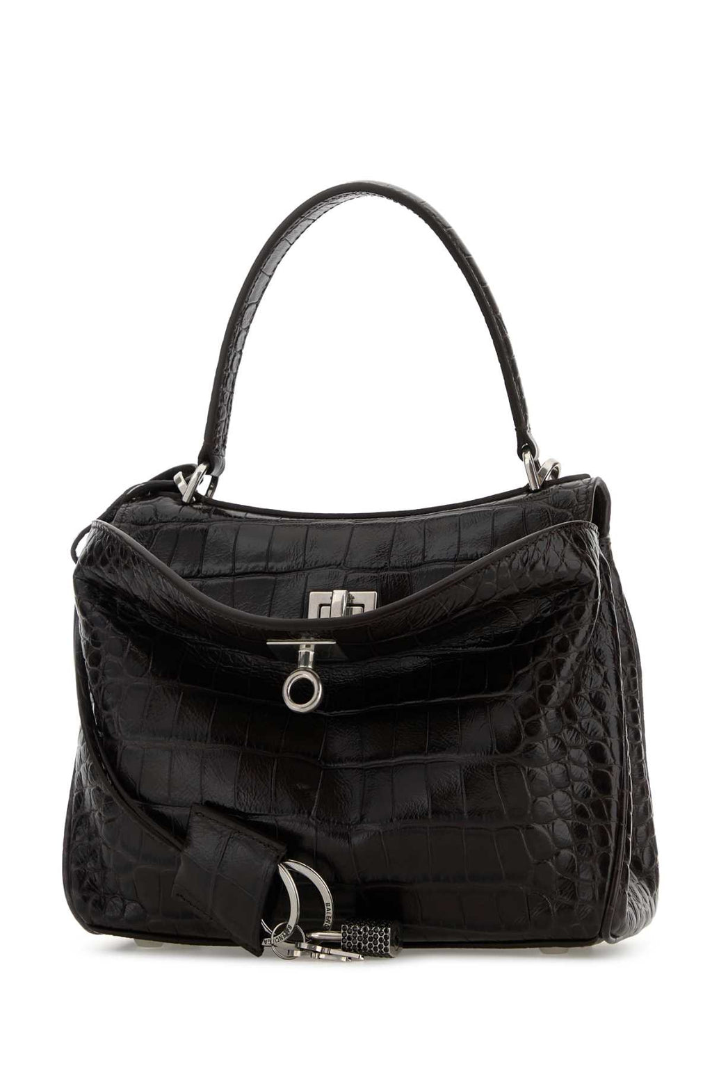 BALENCIAGA RODEO TOP HANDLE For Women Exterior: 100% Calf Lining: 100% Nappa leather Finishing: Silver metal