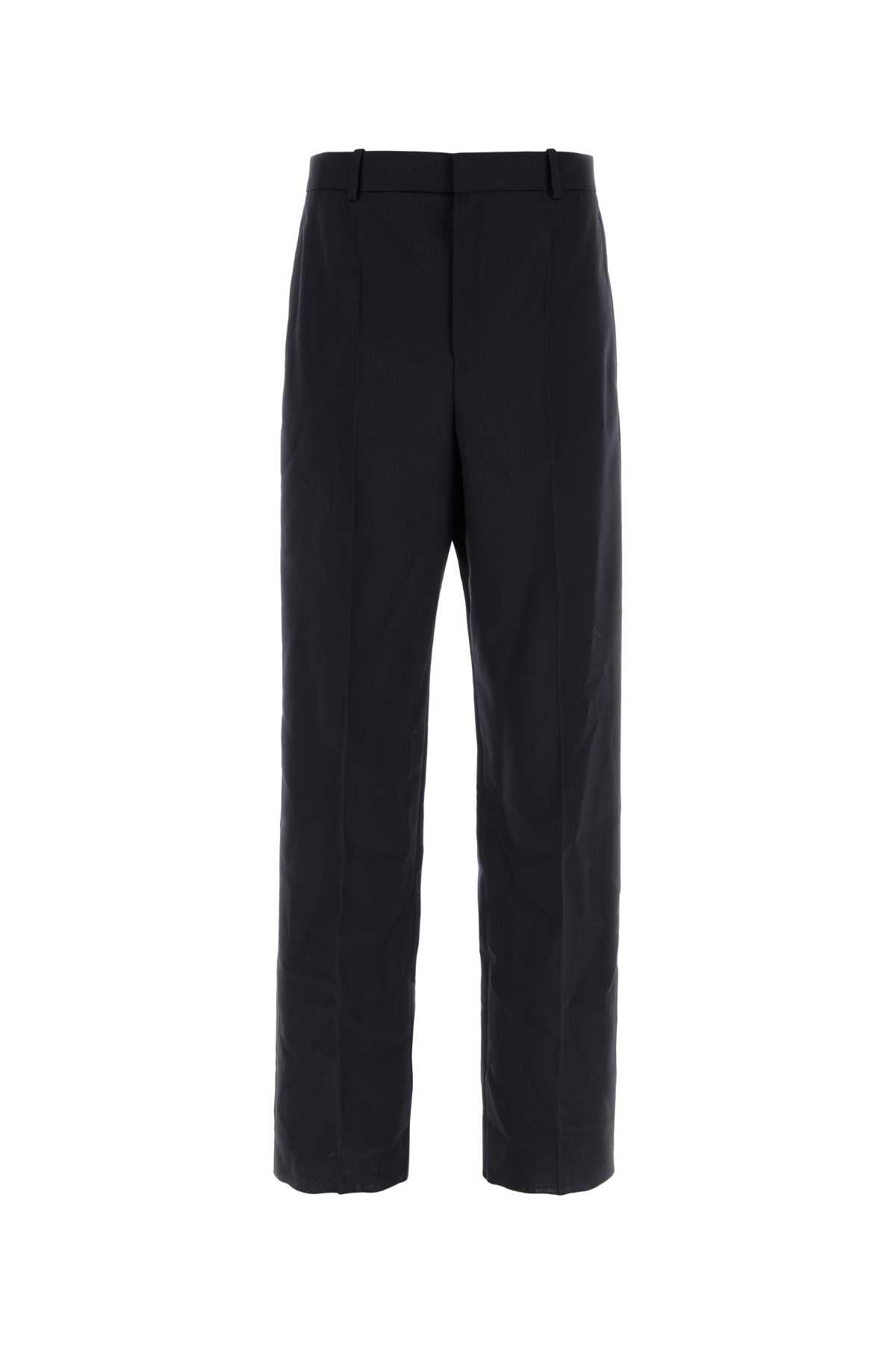SAINT LAURENT PANTALON PLAT For Men Exterior: 100% Wool