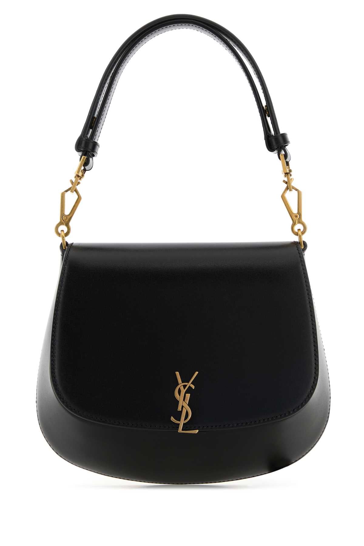 SAINT LAURENT YSL PW VOLTAIRE TO For Women Exterior: 100% Calf Lining: 100% Leather Finishing: Antiqued golden brass