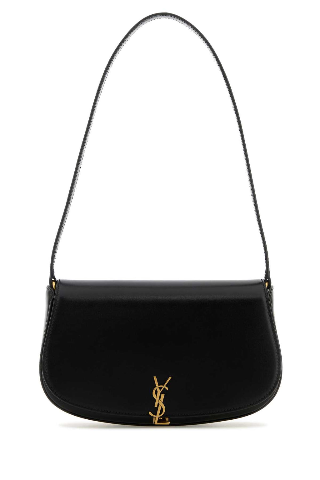 SAINT LAURENT YSL PW DEMI LUNE For Women Exterior: 100% Leather Lining: 100% Leather Finishing: Antiqued golden metal