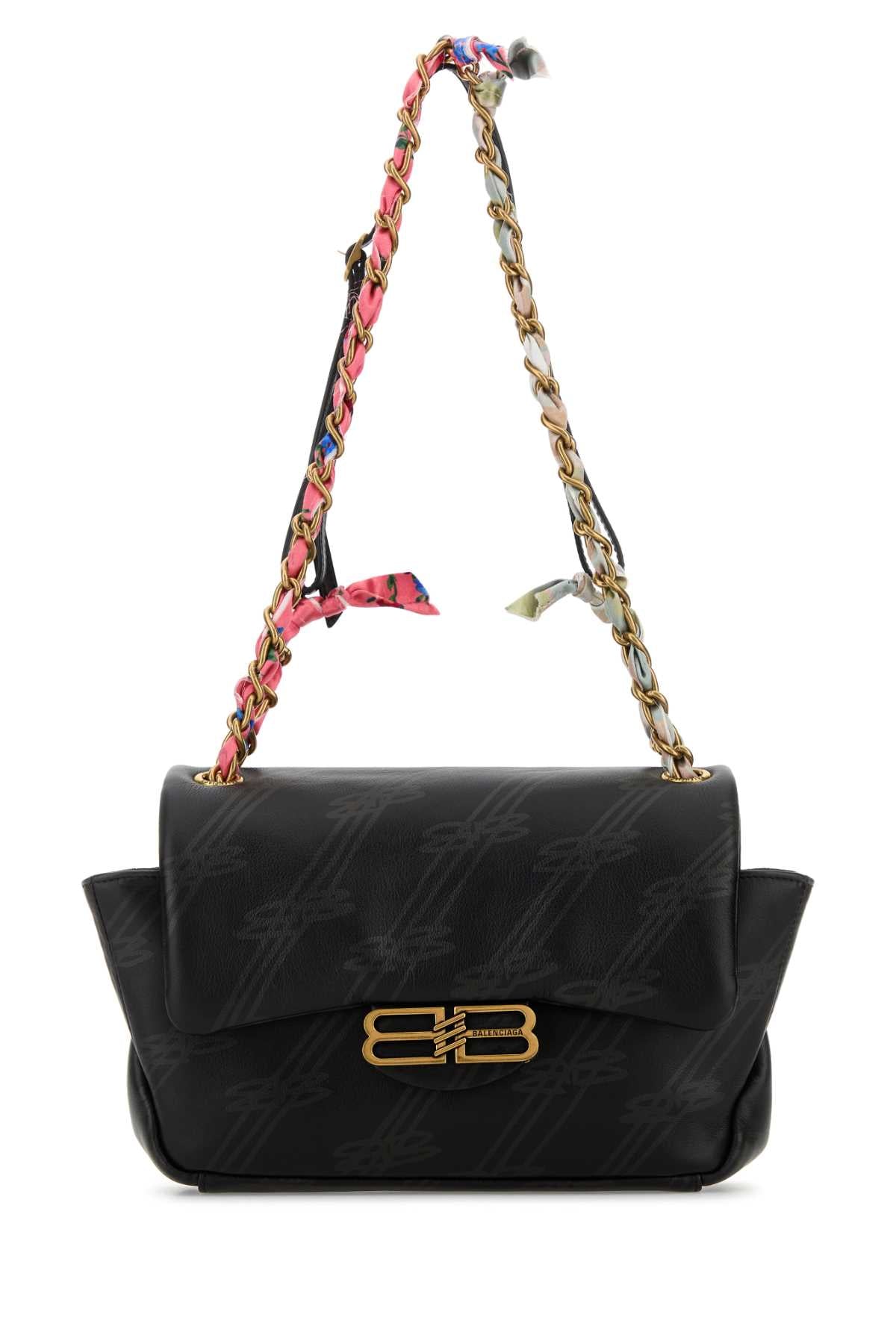 BALENCIAGA DARLING CHAIN BAG M For Women Exterior: 100% Calf Lining: 100% Leather Finishing: Antiqued golden metal