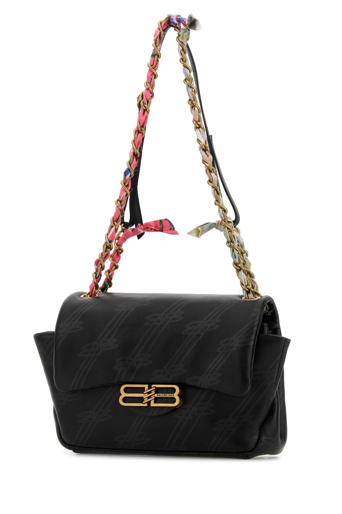 BALENCIAGA DARLING CHAIN BAG M For Women Exterior: 100% Calf Lining: 100% Leather Finishing: Antiqued golden metal