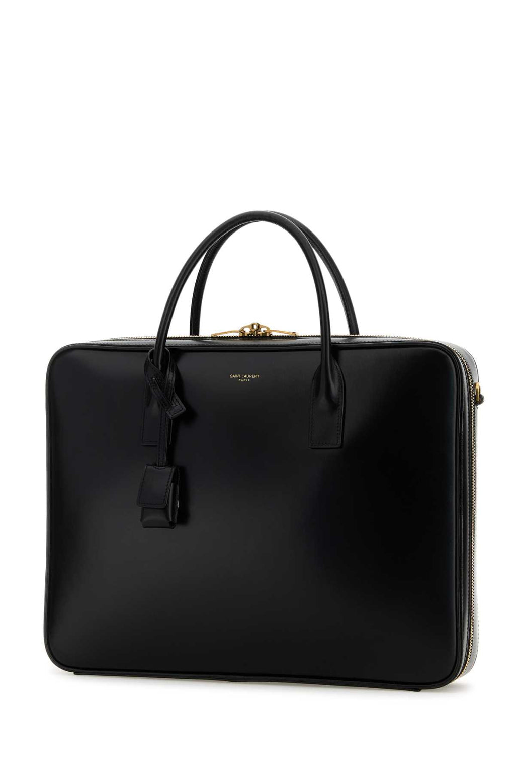 SAINT LAURENT YSL BV SDJ SL DOC CA For Men Exterior: 100% Calf Lining: 100% Calf Finishing: Golden brass