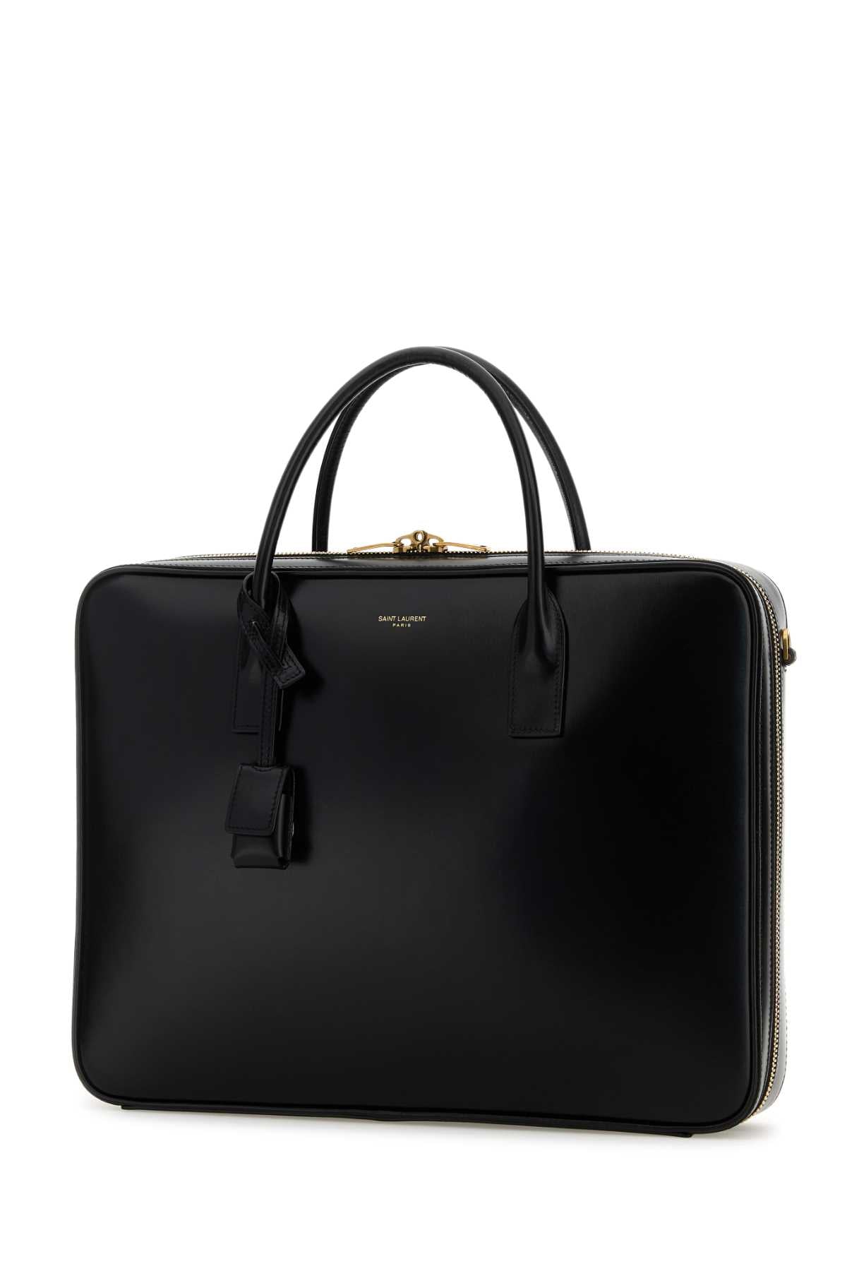 SAINT LAURENT YSL BV SDJ SL DOC CA For Men Exterior: 100% Calf Lining: 100% Calf Finishing: Golden brass