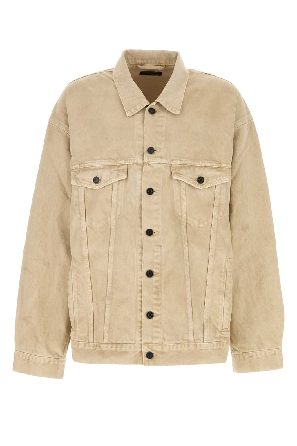 BALENCIAGA Oversized Jacket For Men Exterior: 100% Cotton