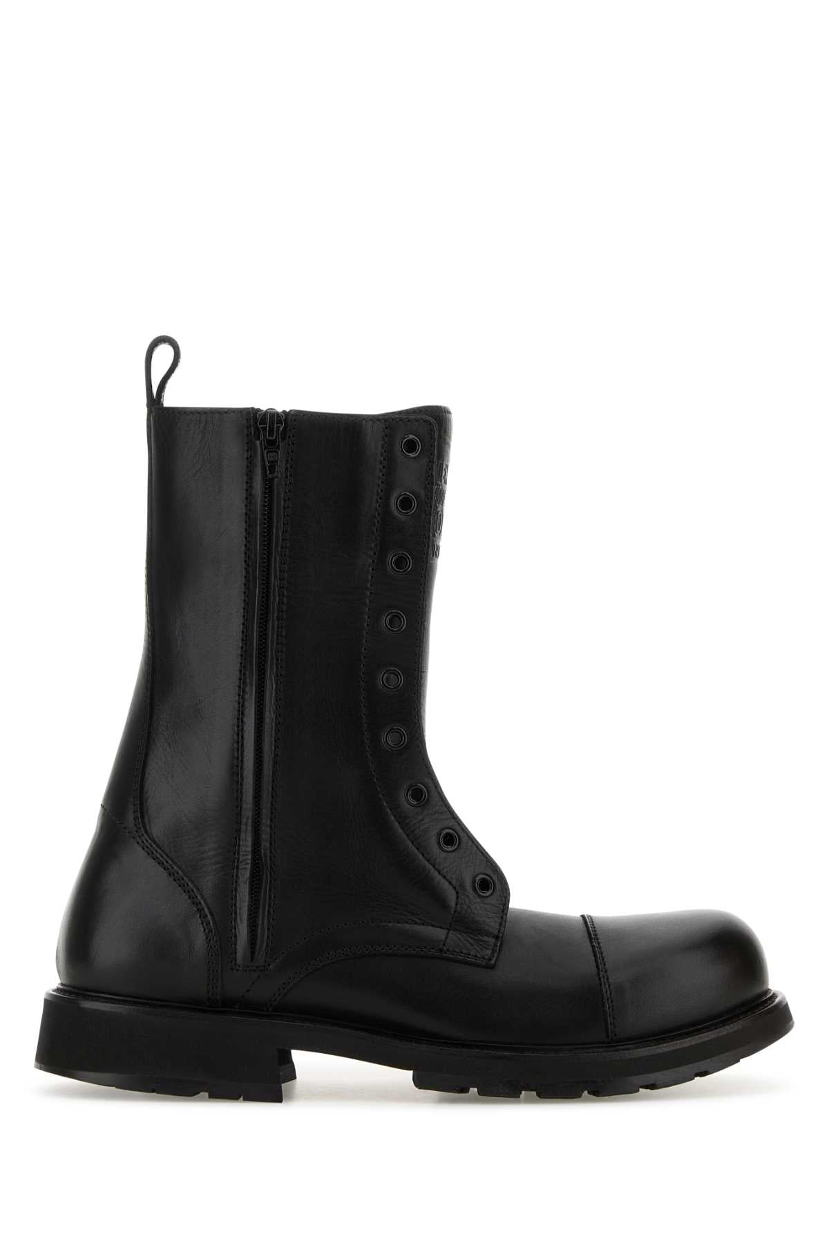 BALENCIAGA TRUCK LACEUP BOOT For Men Exterior: 100% Bovine leather Interior: 100% Leather Sole: Rubber