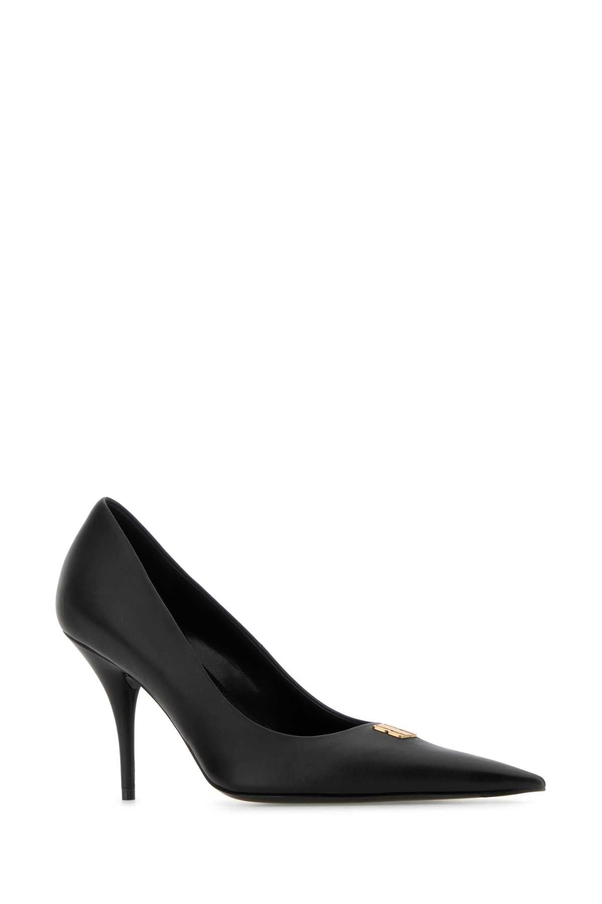 BALENCIAGA AV.BB EDIT PUMP H90 For Women Exterior: 100% Leather Interior: 100% Leather Sole: Leather