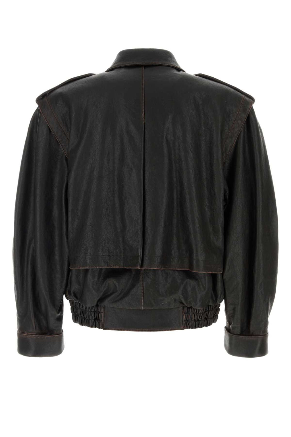 SAINT LAURENT VESTE COURTE BORD EL For Men Exterior: 100% Lamb Lining: 60% Cupro 40% Cotton