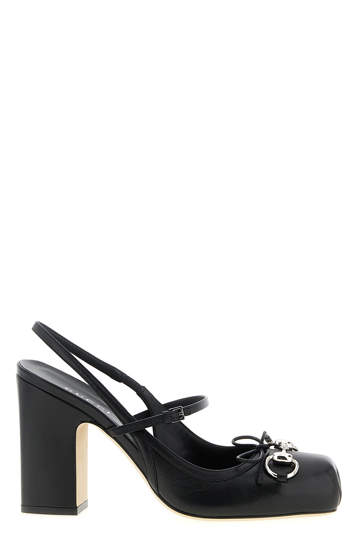 GUCCI 'Gucci' slingbacks For Women 100% lamb leather