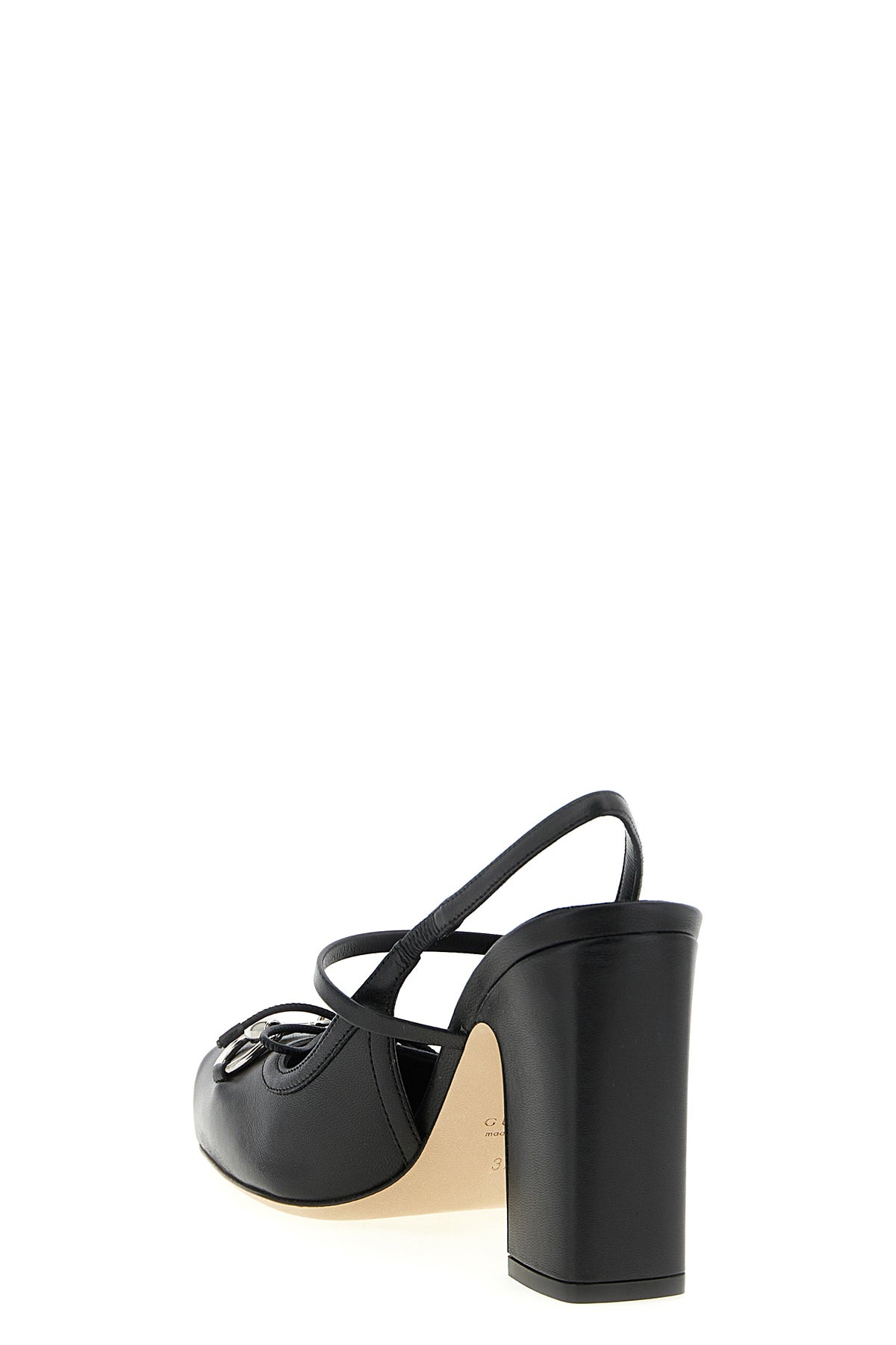 GUCCI 'Gucci' slingbacks For Women 100% lamb leather