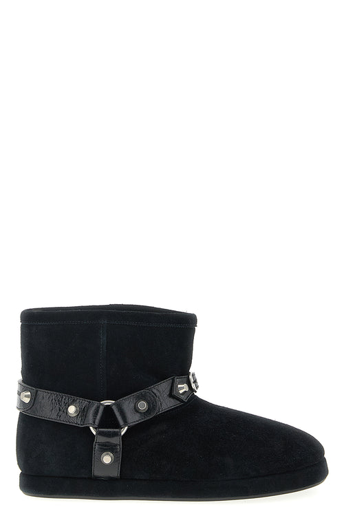 BALENCIAGA 'Alaska Soft' ankle boots For Women 90% calf leather 10% lamb leather