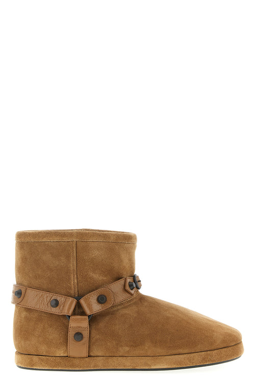 BALENCIAGA 'Alaska Soft' ankle boots For Women 90% calf leather 10% lamb leather