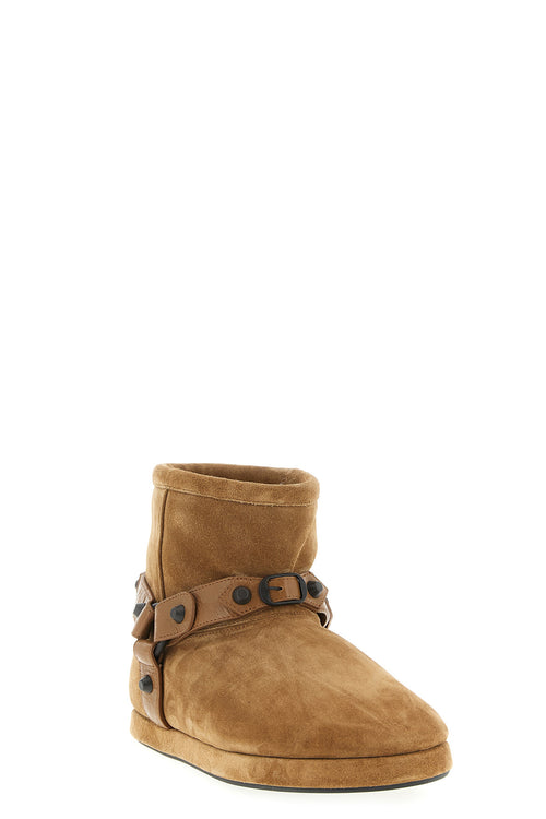 BALENCIAGA 'Alaska Soft' ankle boots For Women 90% calf leather 10% lamb leather