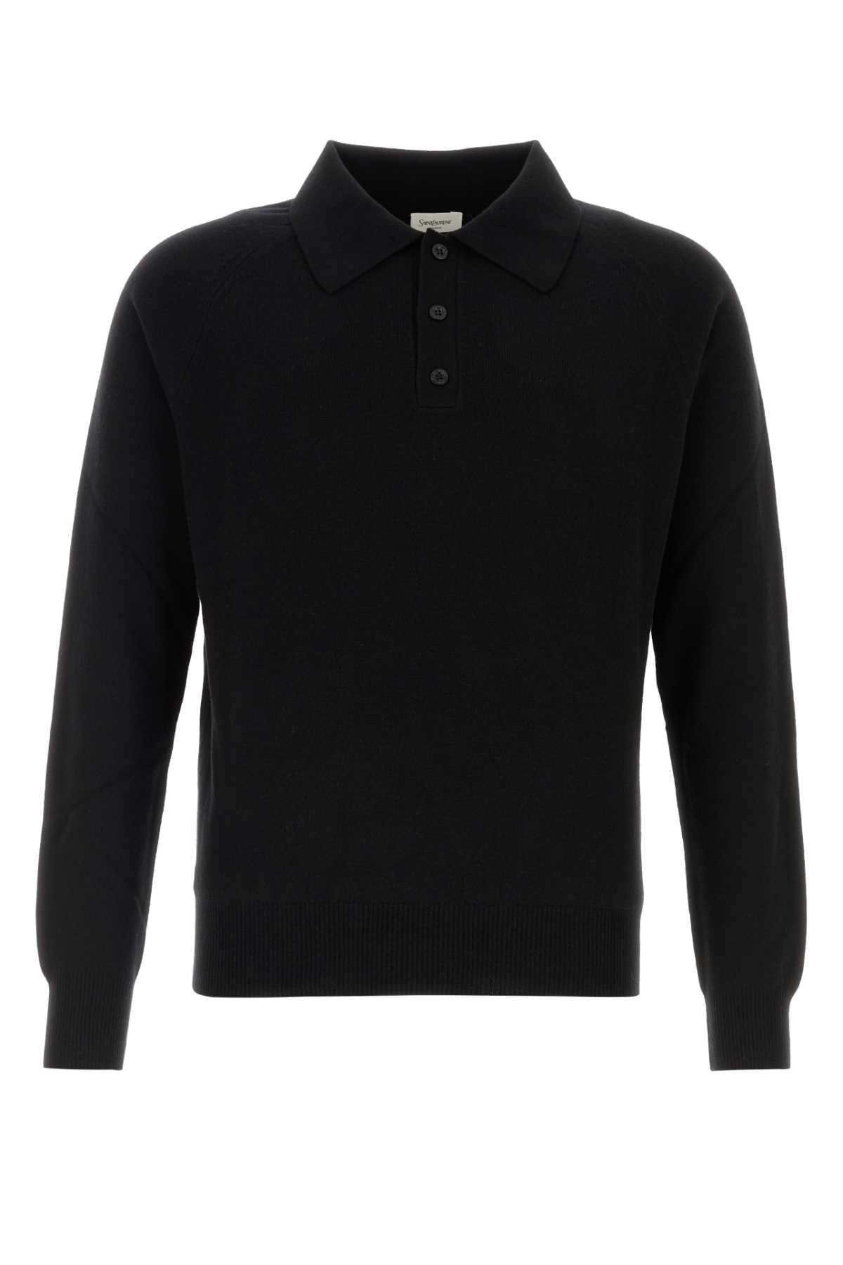 SAINT LAURENT POLO LOOSE MANCHES L For Men Exterior: 100% Wool