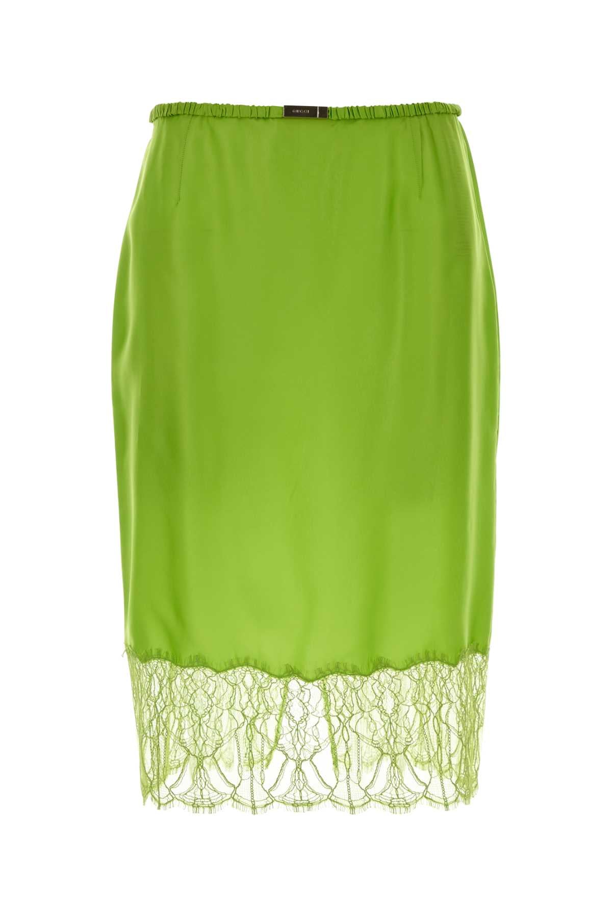 GUCCI SKIRT For Women Exterior: 50% Cupro 50% Viscose