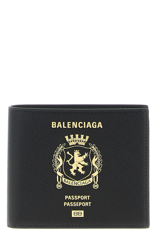 BALENCIAGA 'Passport' wallet For Men 100% calfskin leather (Bos Taurus)