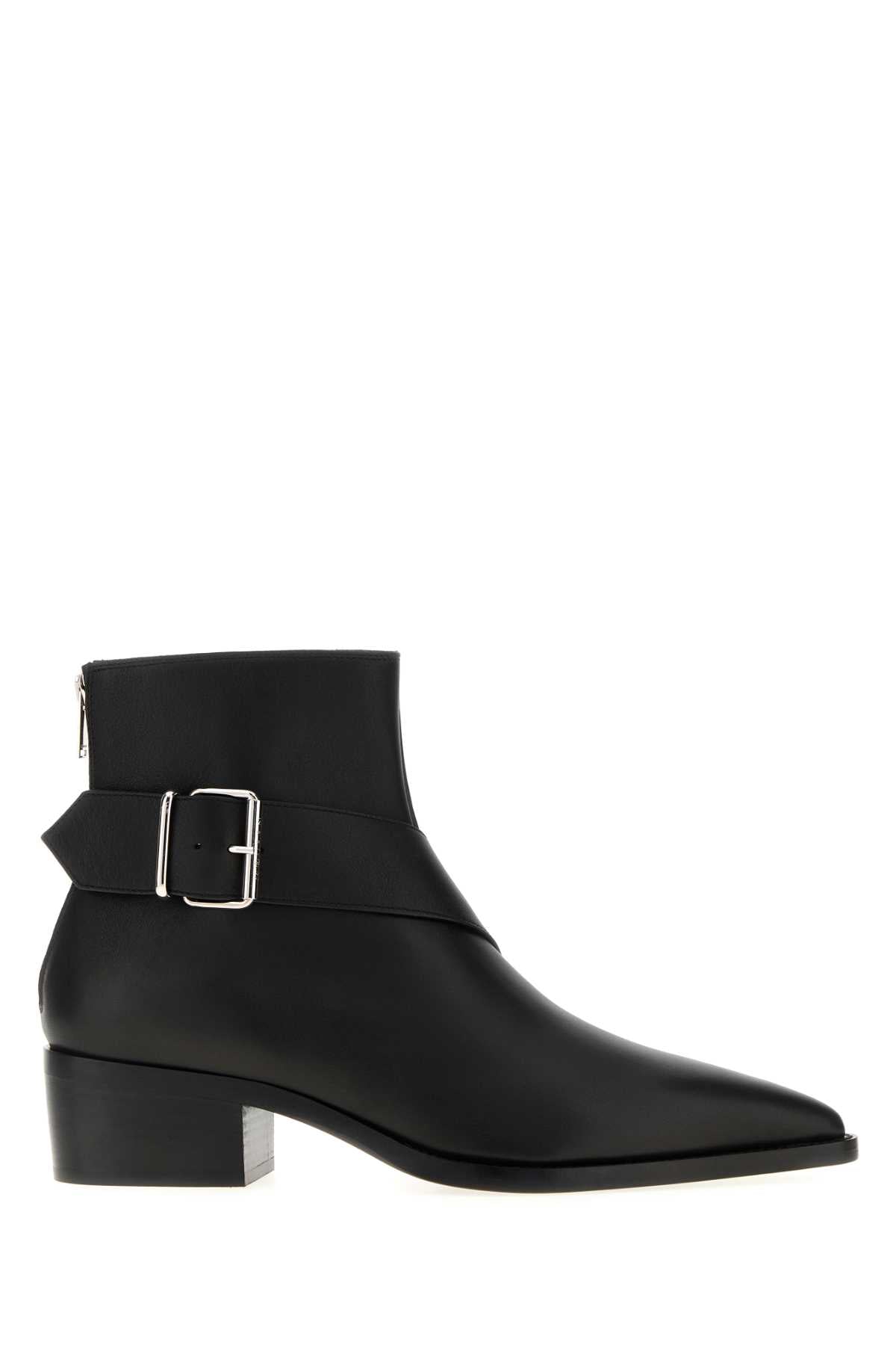 ALEXANDER MCQUEEN BOOT S.LEATHER