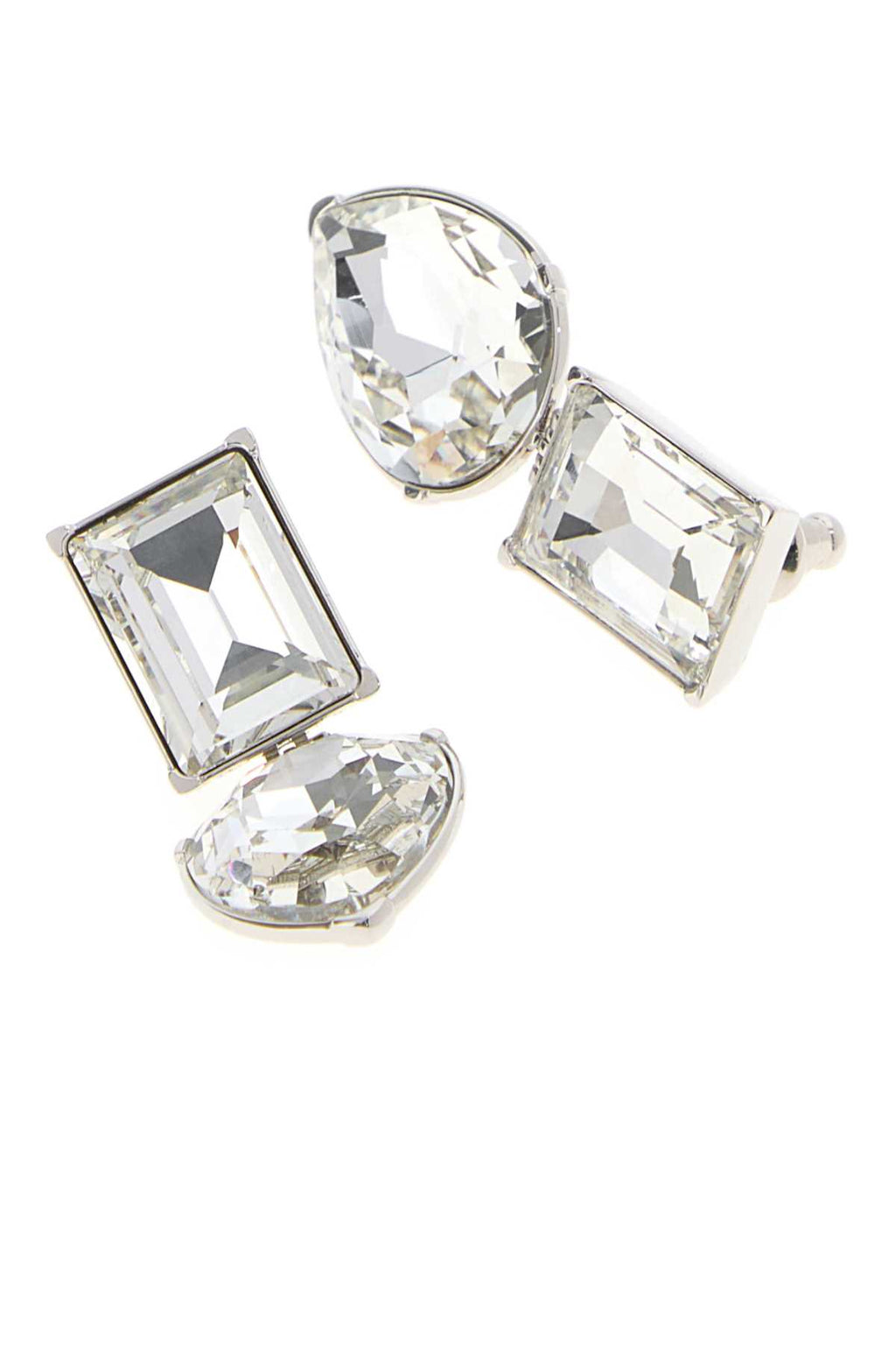 ALEXANDER MCQUEEN COCKTAIL EARRINGS For Women LB 100% BRASSGlass