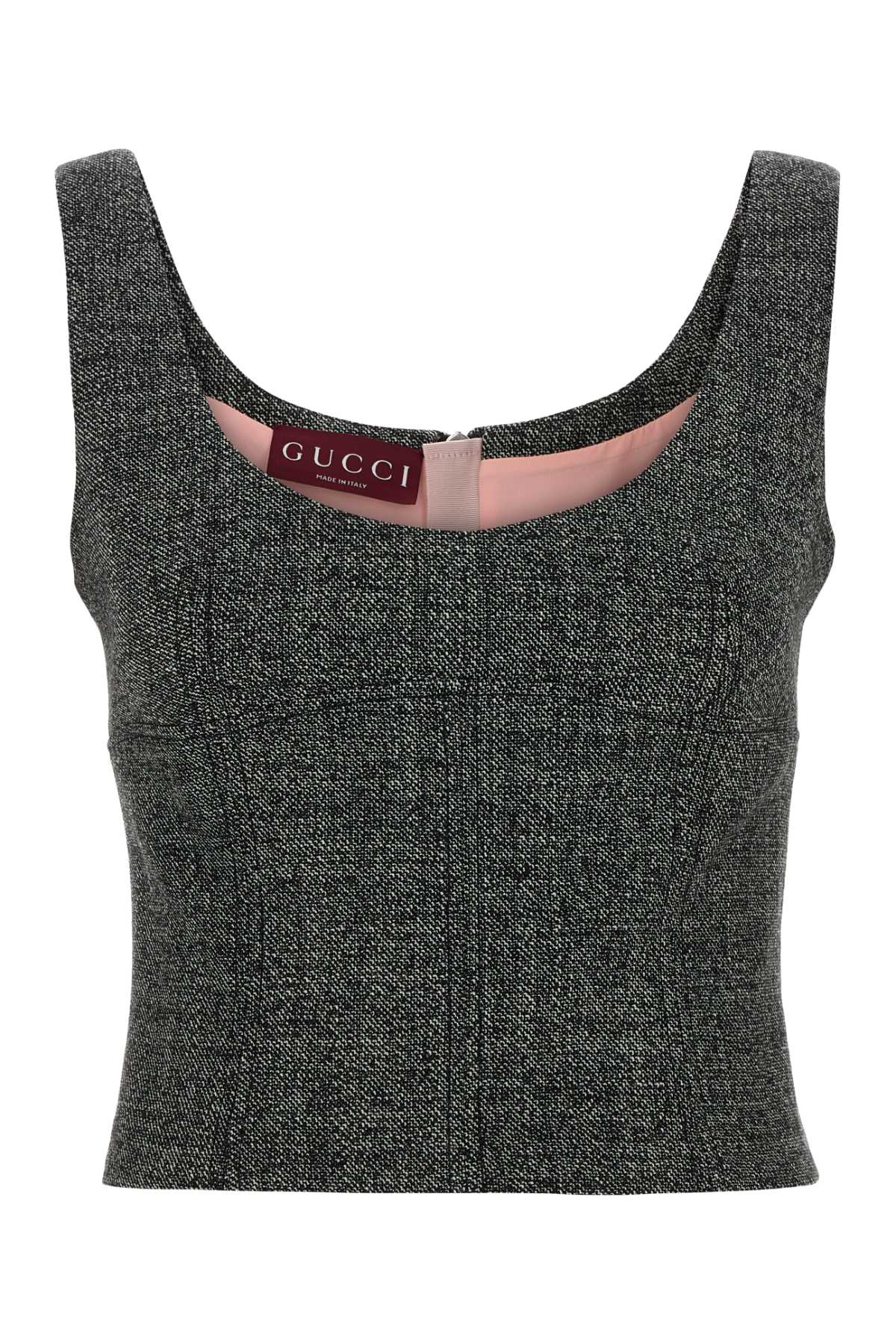 GUCCI TOP For Women Exterior: 100% Wool Lining: 75% Acetate 25% Silk