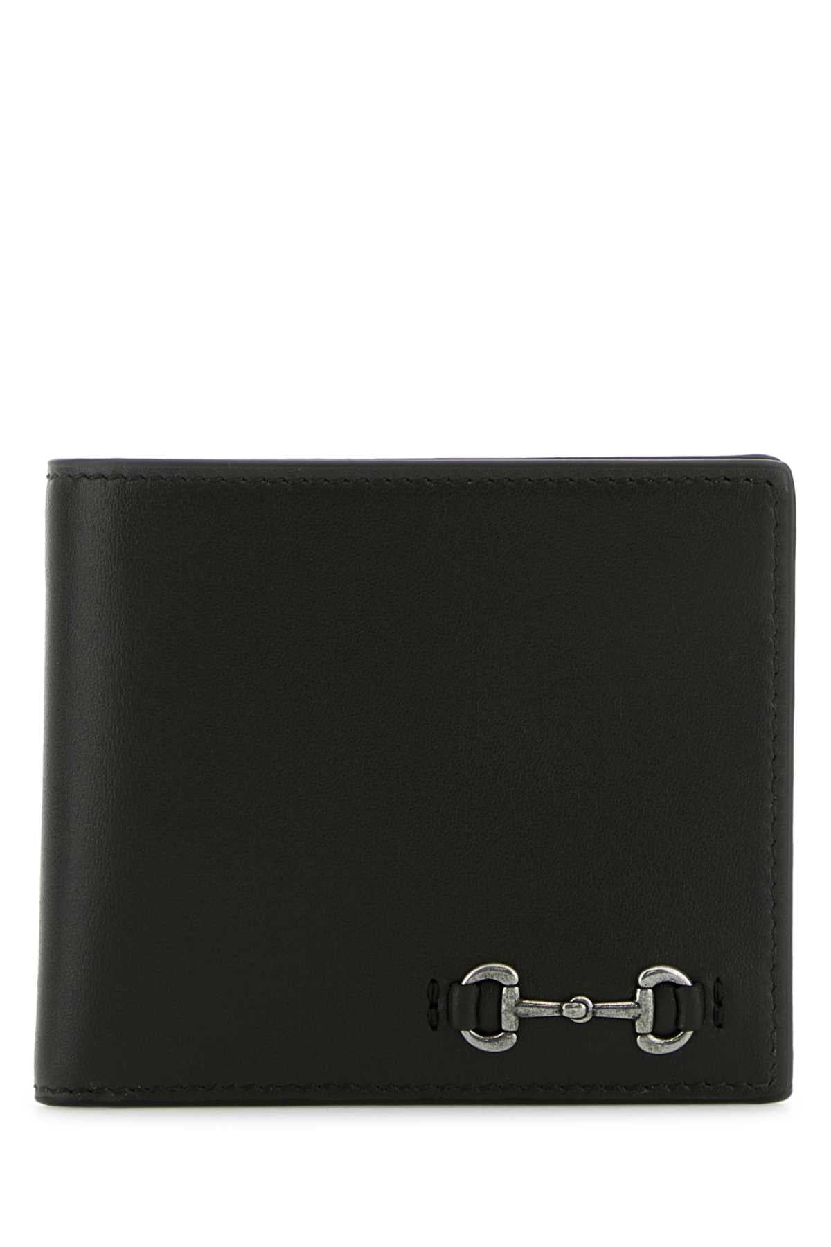 GUCCI WALLET For Men Exterior: 100% Calf Finishing: Silver metal
