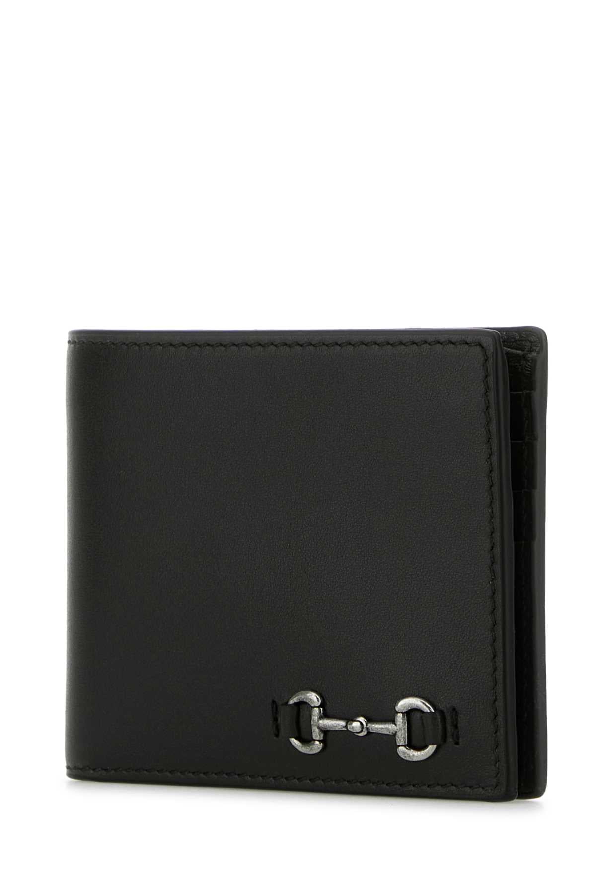 GUCCI WALLET For Men Exterior: 100% Calf Finishing: Silver metal