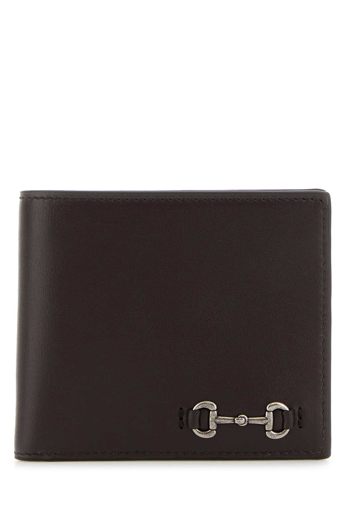 GUCCI WALLET For Men Exterior: 100% Calf Finishing: Silver metal