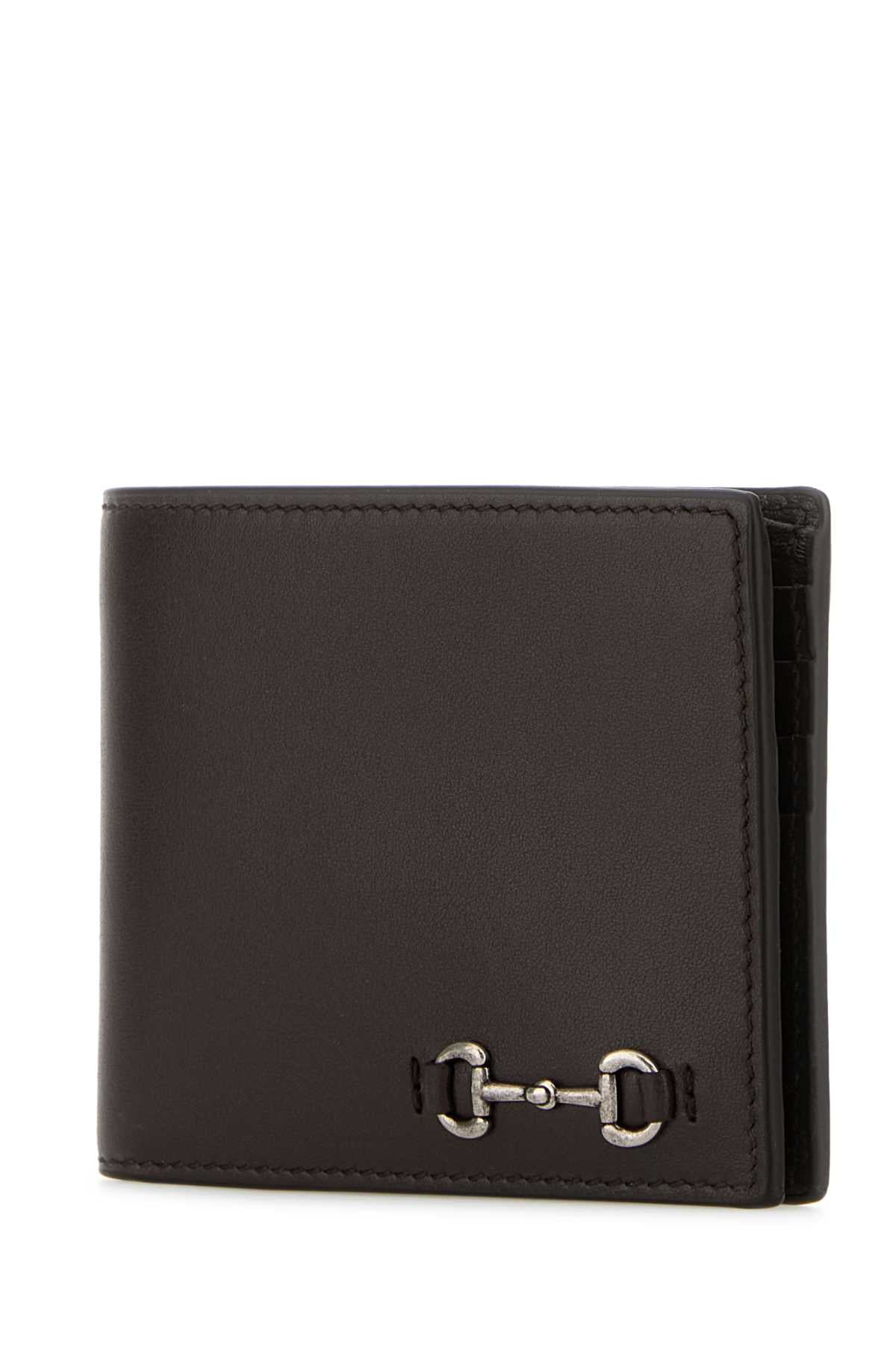 GUCCI WALLET For Men Exterior: 100% Calf Finishing: Silver metal