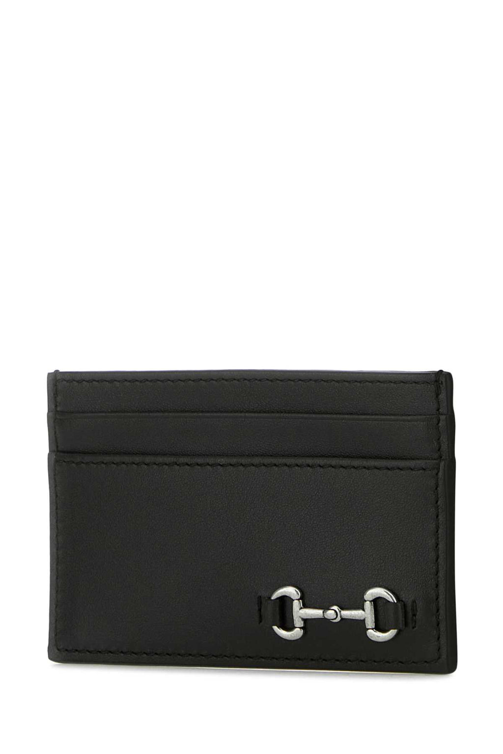 GUCCI WALLET For Men Exterior: 100% Calf Finishing color: Silver metal