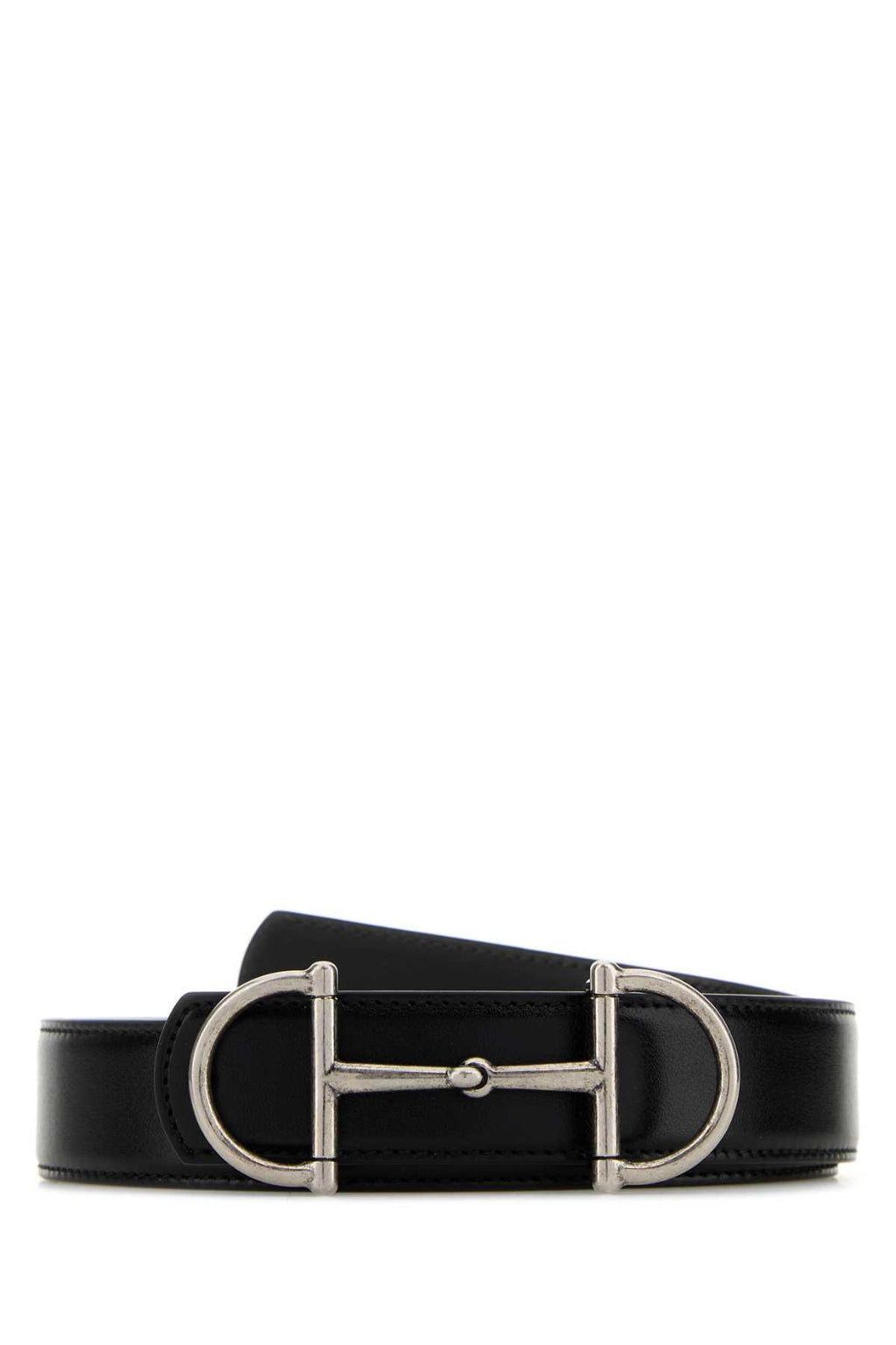 GUCCI BELT For Men Exterior: 100% Leather Finishing: Antiqued golden metal