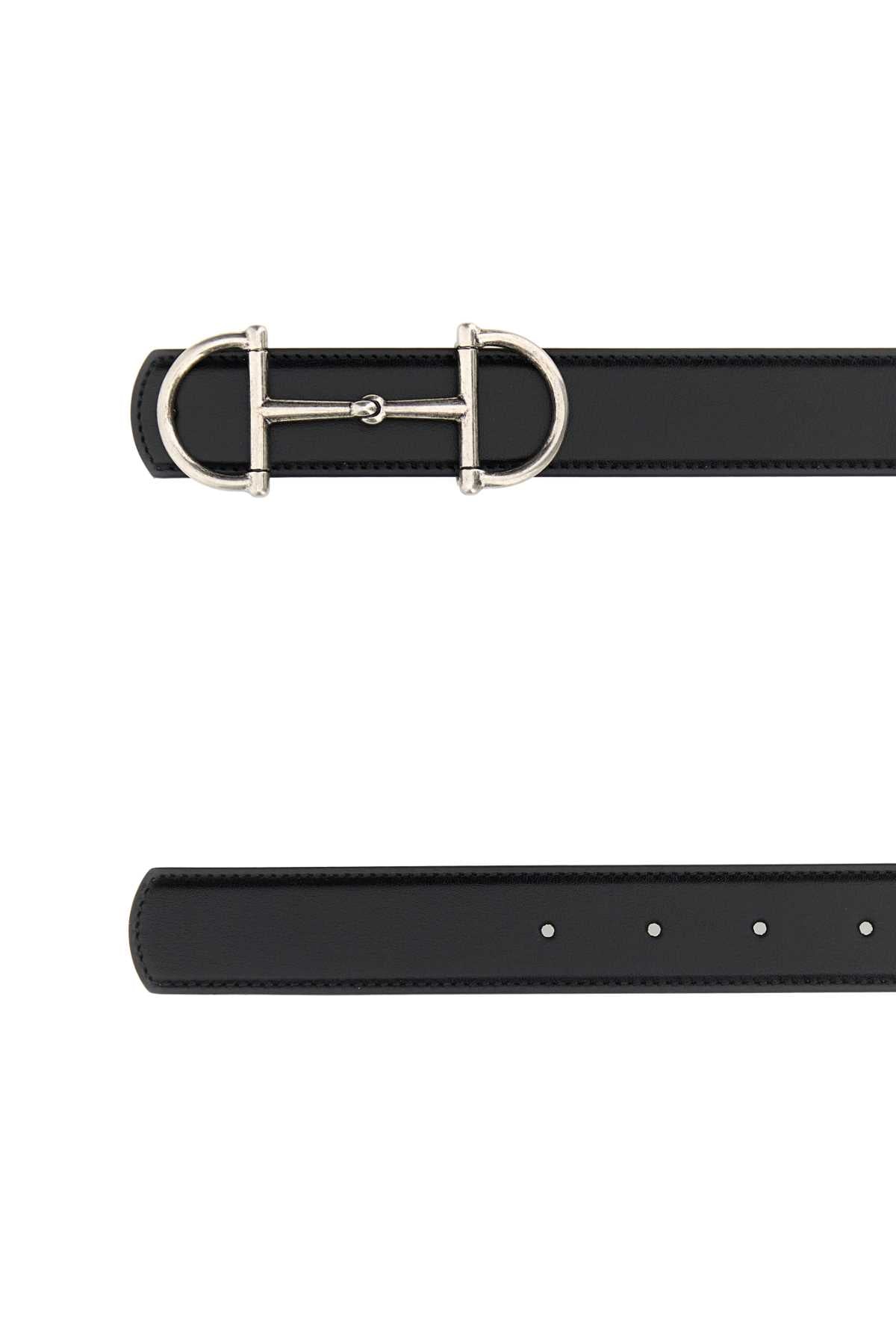 GUCCI BELT For Men Exterior: 100% Leather Finishing: Antiqued golden metal