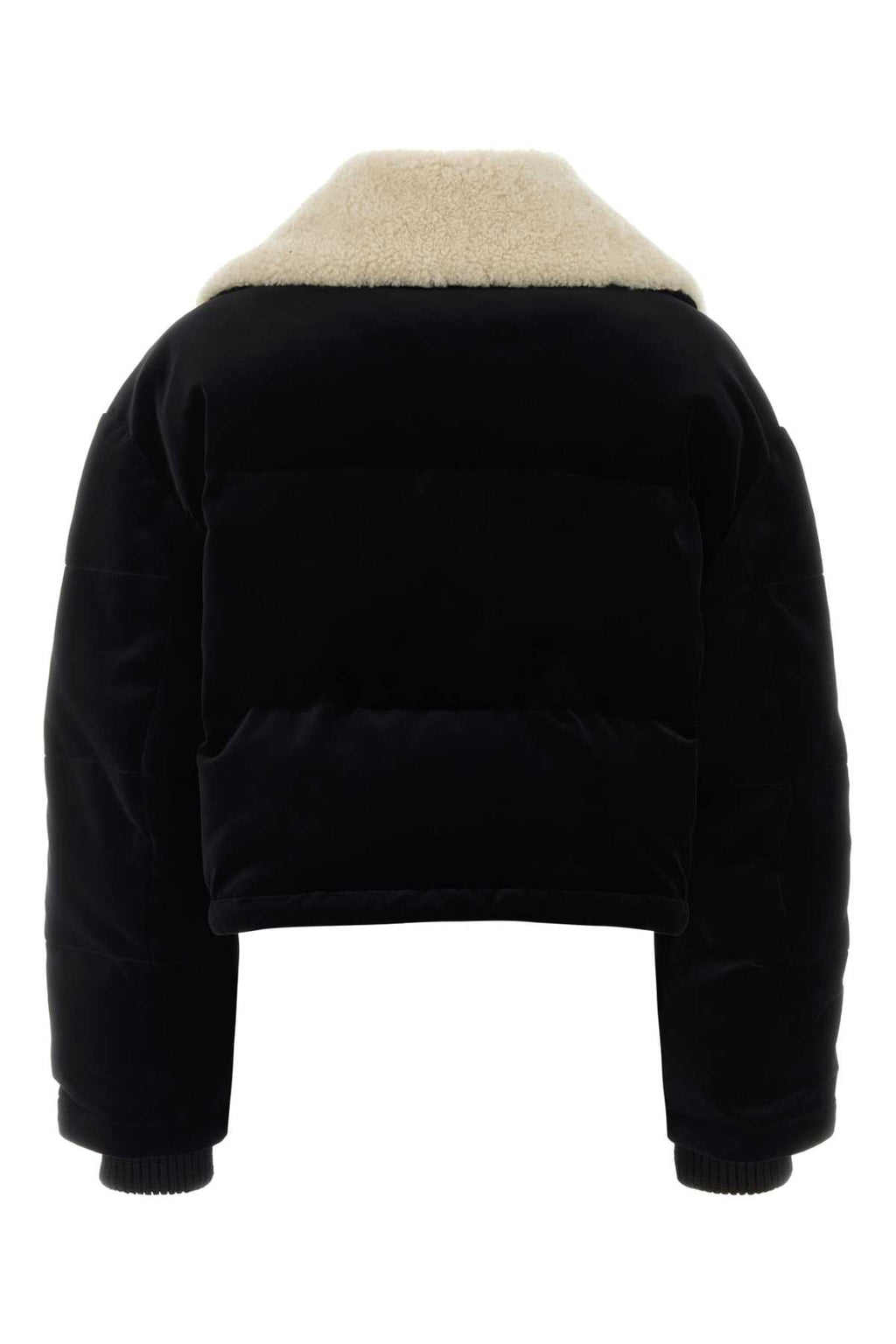 GUCCI OUTERWEAR For Women Exterior: 98% Cotton 2% Elastane Lining: 100% Nylon Padding: 100% Polyester