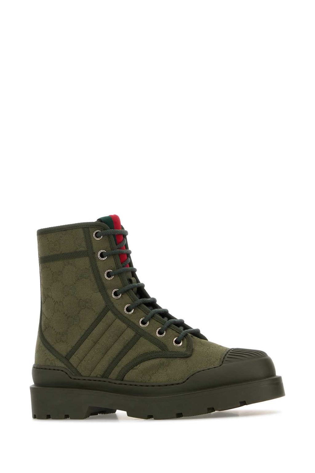 GUCCI BOOT For Men Exterior: 100% Fabric Interior: 100% Fabric 100% Leather Sole: Rubber