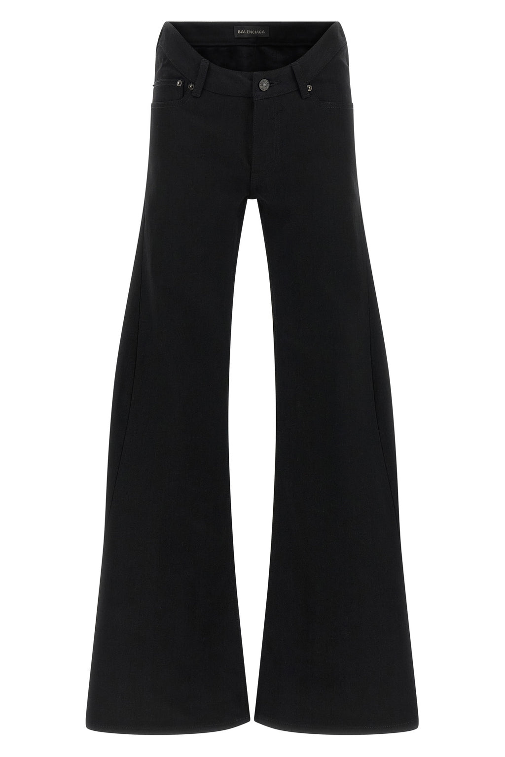 BALENCIAGA Curved waist jeans For Women 100% cotton