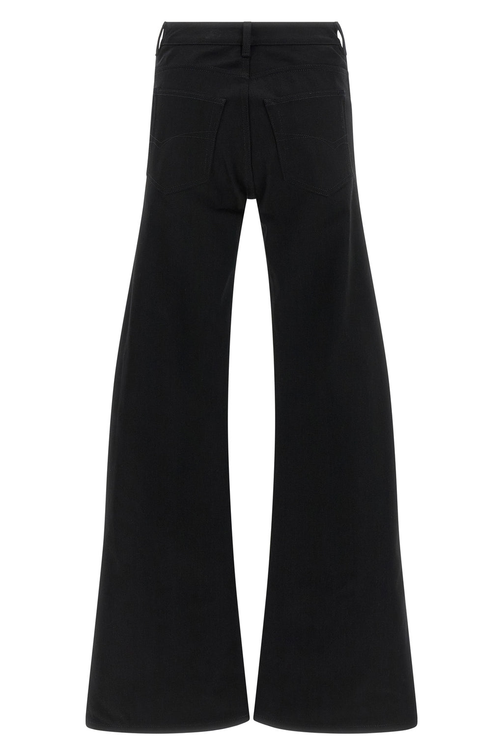 BALENCIAGA Curved waist jeans For Women 100% cotton